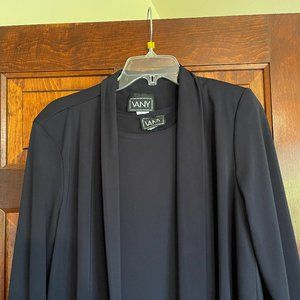 Vany Black Dress with Jacket